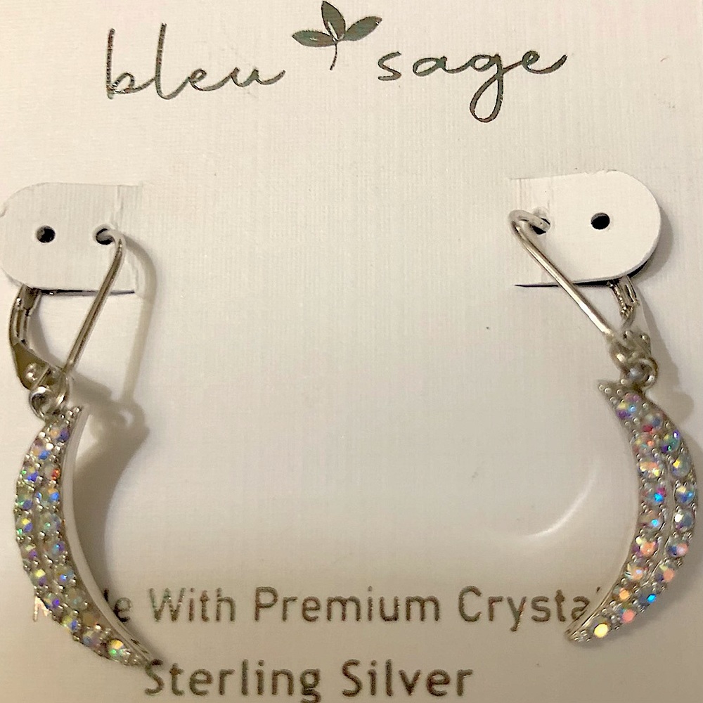 Gorgeous moon earrings